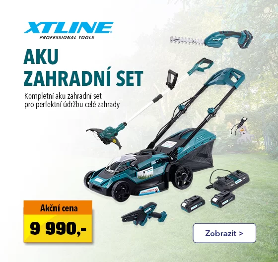 XT Aku zahradní set 18/36 V , 7 dílů
