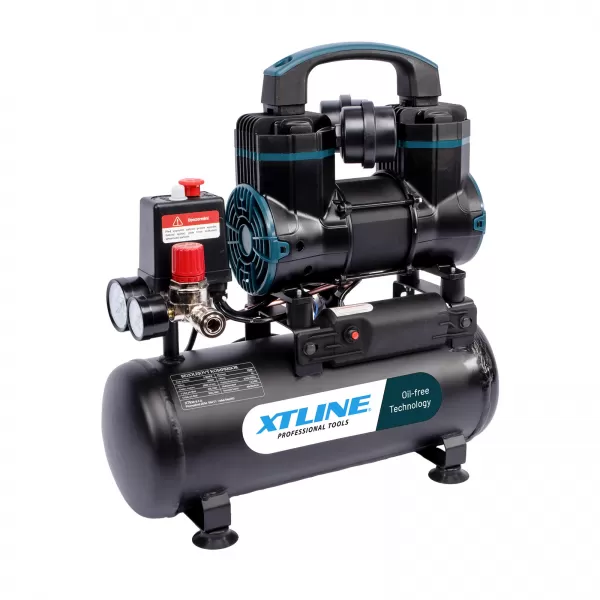 XT Kompresor bezolejový 900W, 6l