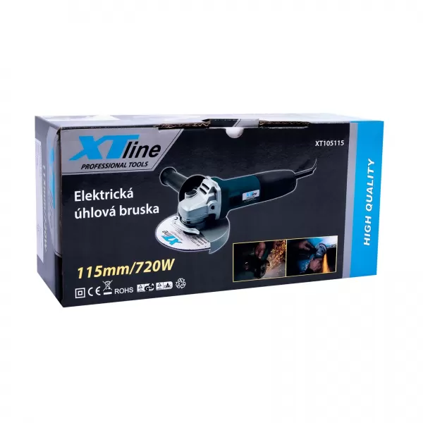 XT Úhlová bruska 720 W, 115 mm