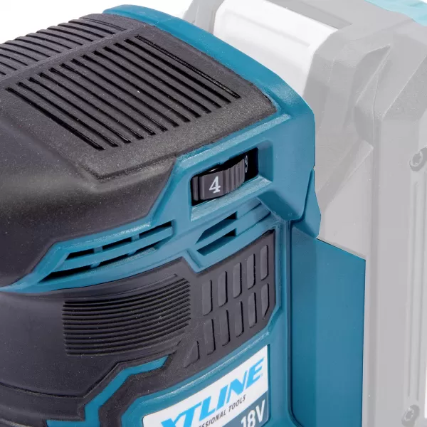 XT Bruska excentrická AKU 18V, bez baterie