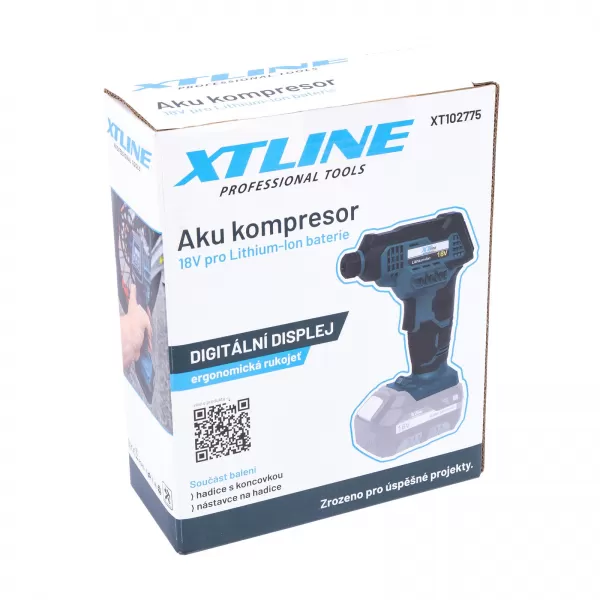 XT Aku kompresor 18 V + příslušenství