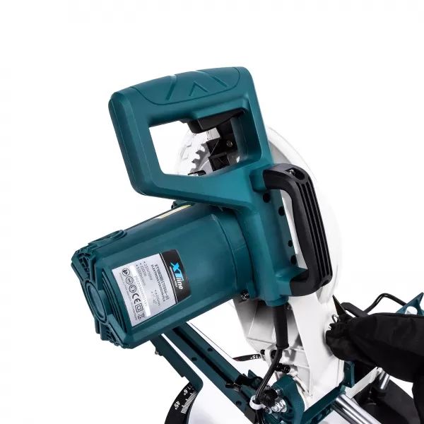 XT Pokosová pila s pojezdem a laserem 255mm, 2200W