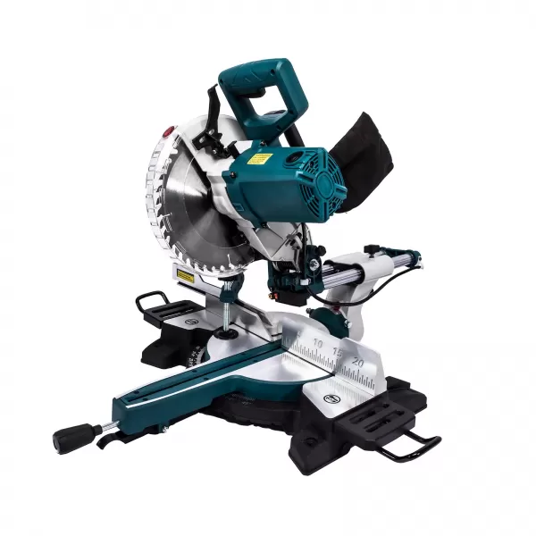 XT Pokosová pila s pojezdem a laserem 255mm, 2200W