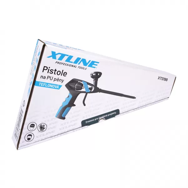 XT Pistole celokovová teflonová na PU pěny | 330mm