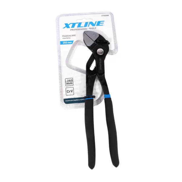 XT Klešťový klíč stavitelný (SIKO kleště hladké) | 250 mm, 0-36 mm