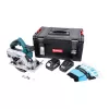XT Aku kotoučová pila bezuhlíková 18V, 165mm + 2 baterie 5.0Ah + nabíječka 3.5A + box