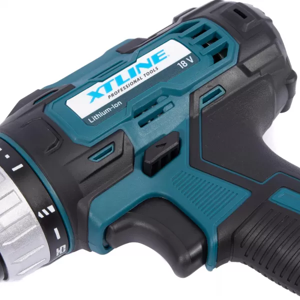 XT Aku vrtačka 18 V, 40 Nm + 2 baterie 2.0 Ah + nabíječka 2.4 A