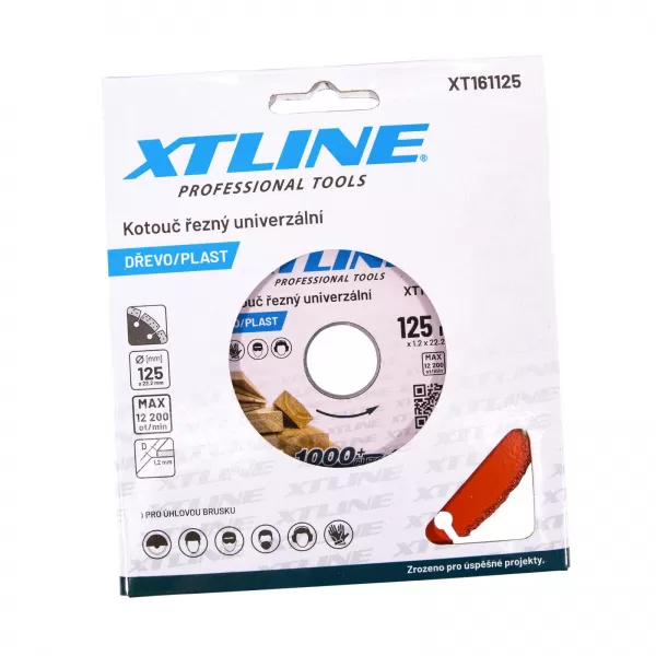 XT Kotouč univerzální na dřevo plast 115