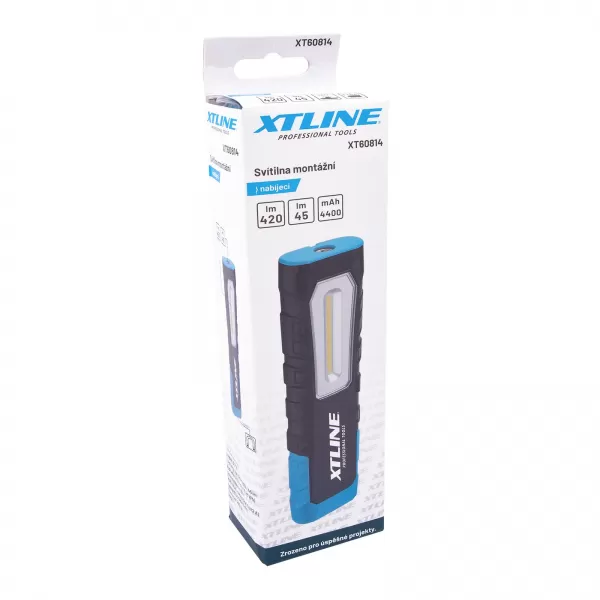 XT Svítilna montážní nabíjecí | 420 lm, 4 400 mAh