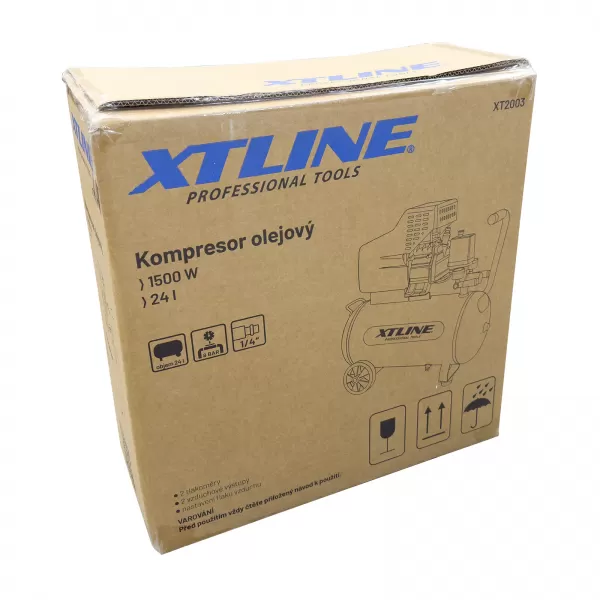 XT Kompresor olejový 1500 W, 24 l