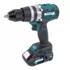 XT Aku vrtačka s příklepem bezuhlíková 18V ,70Nm+ 2 baterie 2.0Ah + nabíječka 2.4A