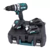 XT Aku vrtačka s příklepem bezuhlíková 18V ,70Nm+ 2 baterie 2.0Ah + nabíječka 2.4A