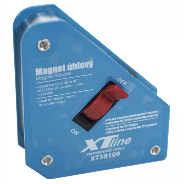 XT Magnet úhlový s vypínačem | 13 kg / 95x110x25 mm
