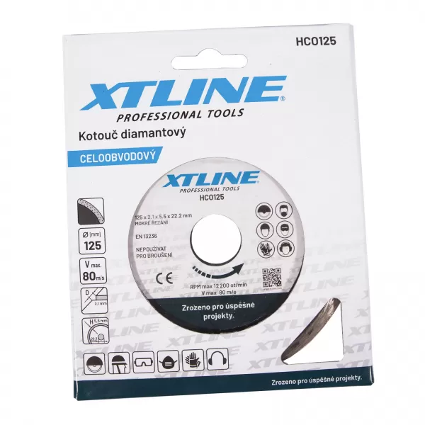 XT kotouč diamantový plný 150x22,2