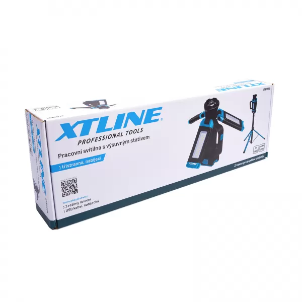 XT Svítilna pracovní nabíjecí s výsuvným stativem 4500lm , 4000mAh