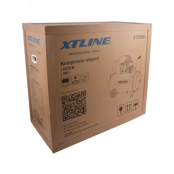 XT Kompresor olejový 2200 W, 100 l