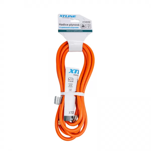 XT Hadice plynová k opalovacím soupravám 3/8"- 3/8" 5m