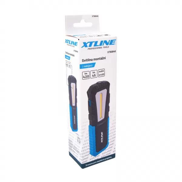 XT Svítilna mont.nabíjecí 420lm , 4400mAh