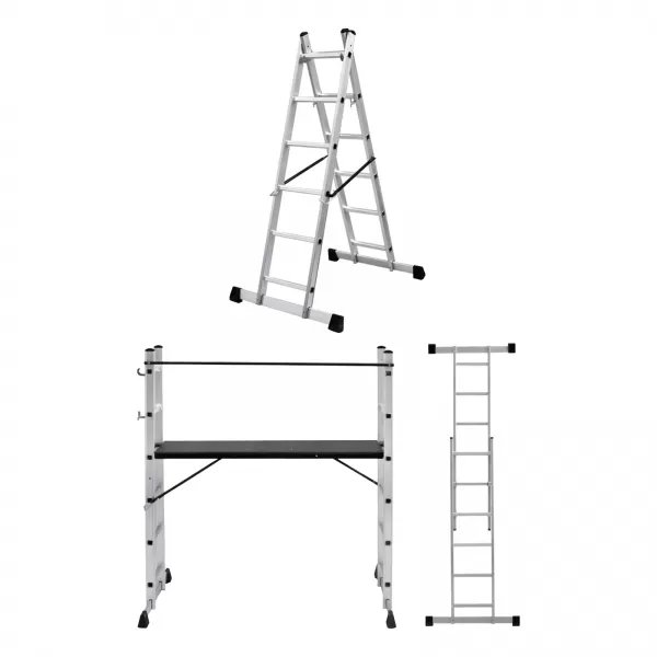 XT Žebříkové lešení hliníkové/ 2x7 stupňů